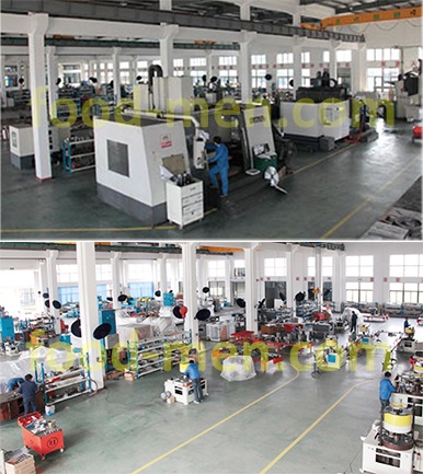Sitio de fabricación para la maquina LMC-125 punzonadora de CNC ( prensa de estampado ) de tapa de lata
