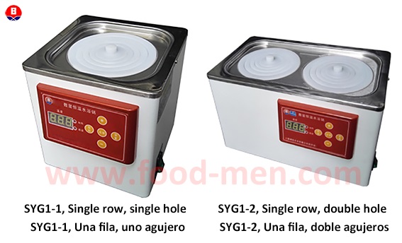 Imagen de SYG1-1, SYG1-2 baños de agua de sobremesa para laboratorio