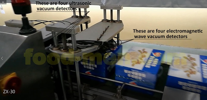 Imagen 1 del detector de probador de vacío de latas de caja completa en línea ZX-30A
