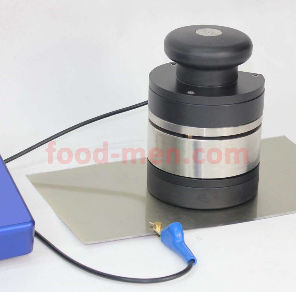 Aplicación del TG-3 medidor de espesor de revestimiento para hojas de metal o latas o tapas 1